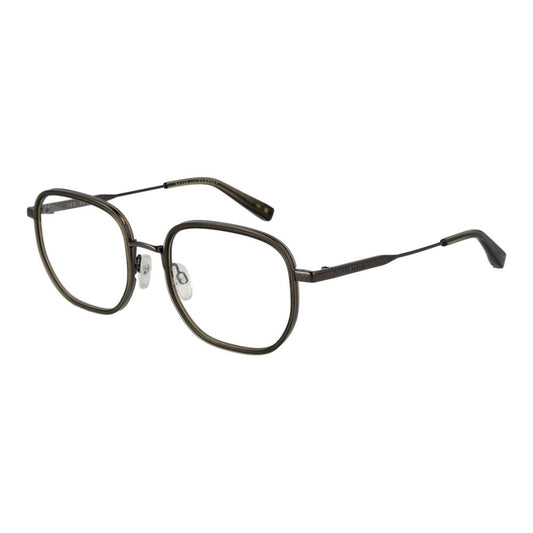 Ted Baker Men’s Optical Glasses – Grey Square Frame, 53mm
