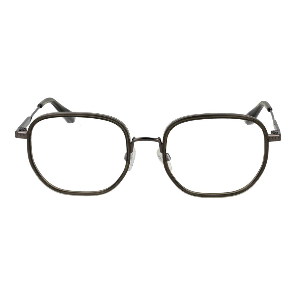 Ted Baker Men’s Optical Glasses – Grey Square Frame, 53mm