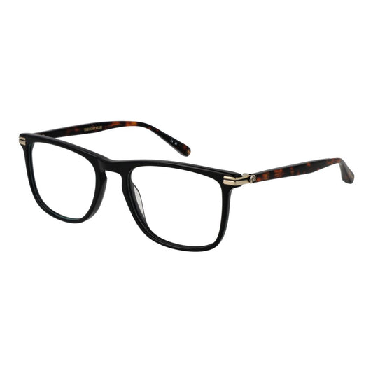 Scotch & Soda Men's Optical Frames – Black Full-Rim Design