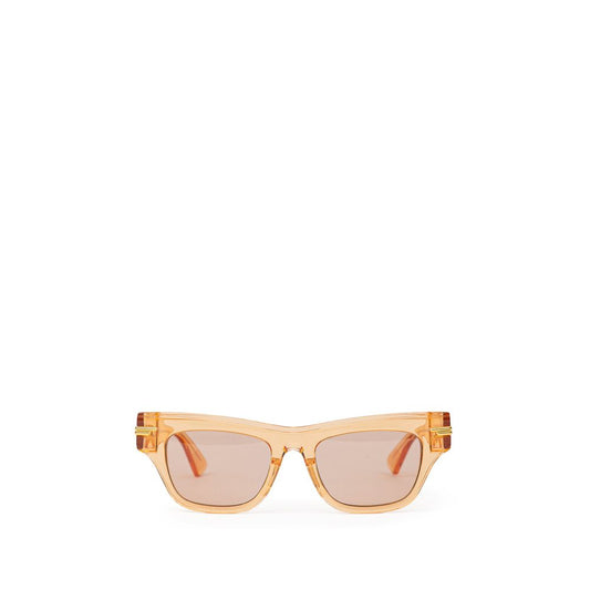 Bottega Veneta Women’s Sunglasses – Orange Acetate Frame, Orange Lenses