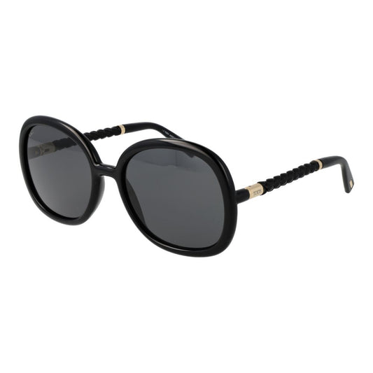 Tod's Women's Sunglasses – Black Round Frame, Grey Lenses