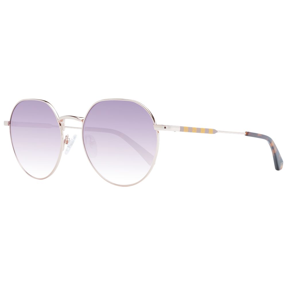 Gant Women’s Sunglasses – Rose Gold Full-Rim Frame, Grey Gradient Lenses