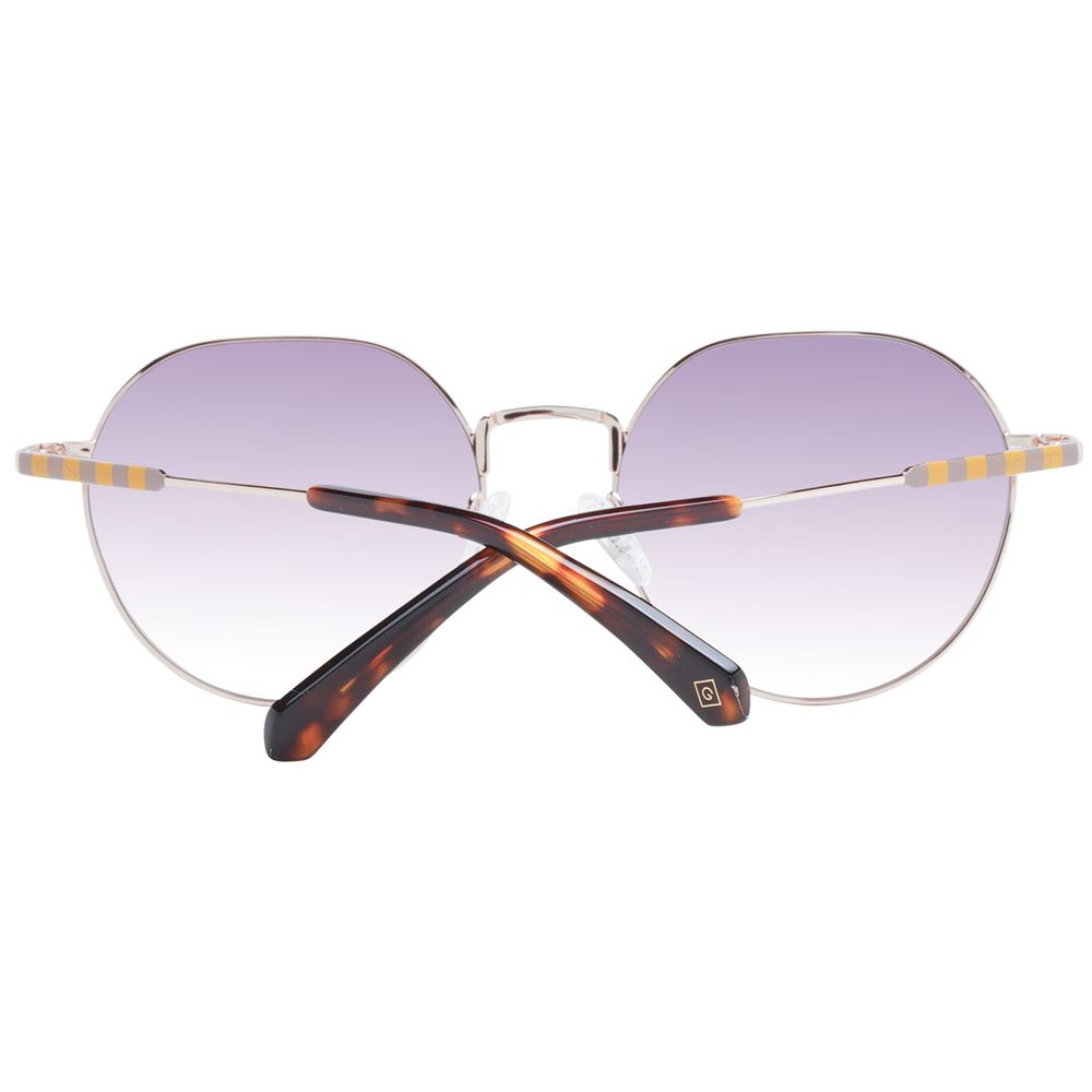 Gant Women’s Sunglasses – Rose Gold Full-Rim Frame, Grey Gradient Lenses
