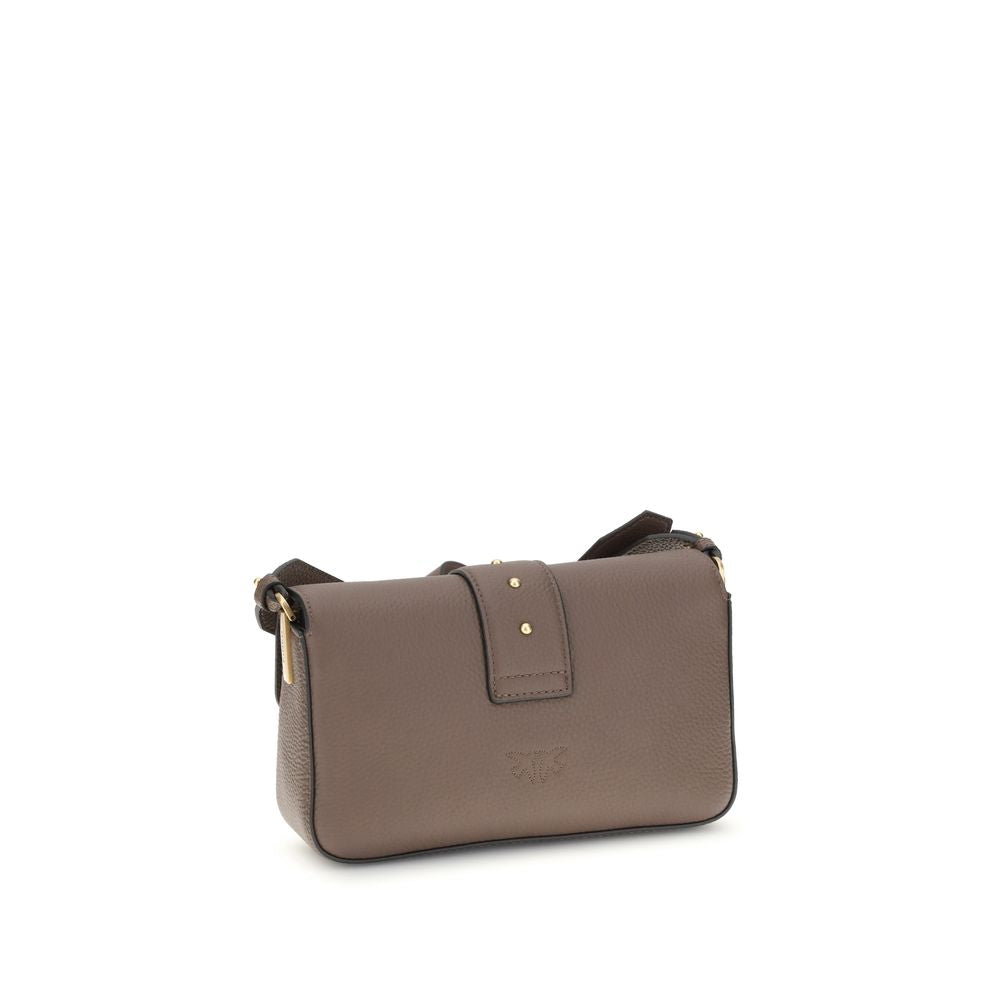 PINKO LOVE Leather Shoulder Bag