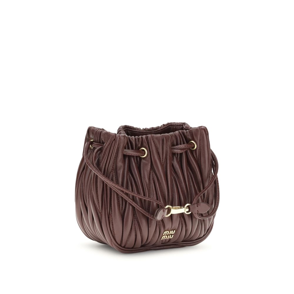 Miu Miu Calf Leather Wallet - AW25 Collection