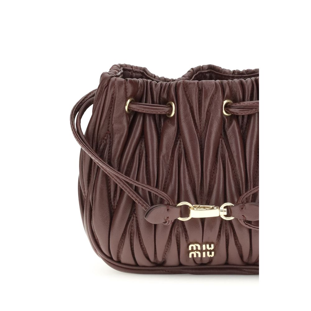 Miu Miu Calf Leather Wallet - AW25 Collection
