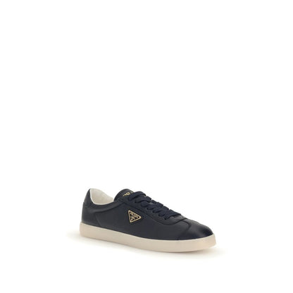 Prada Leather Sneakers - Contemporary Elegance Meets Comfort