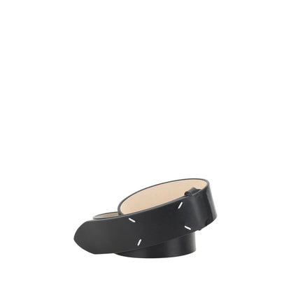 Maison Margiela Leather Belt with Hinged Closure