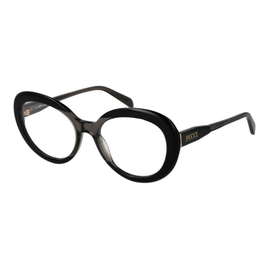 Emilio Pucci Women’s Optical Frames – Black Full-Rim Style