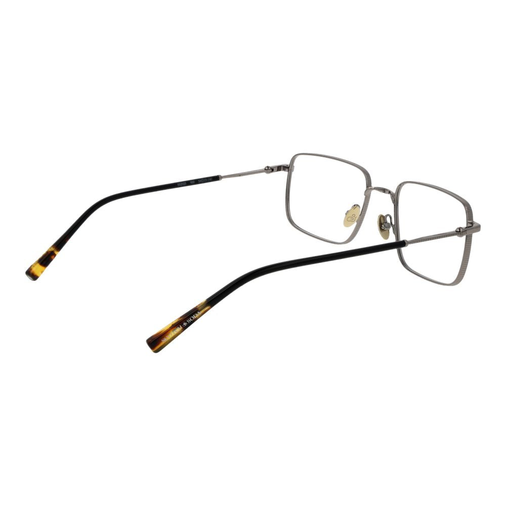 Scotch & Soda Men’s Optical Frames – Gray Gunmetal Full-Rim