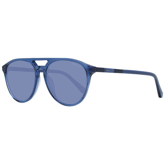 Gant Men's Sunglasses – Blue Full-Rim Frame, Blue Lenses