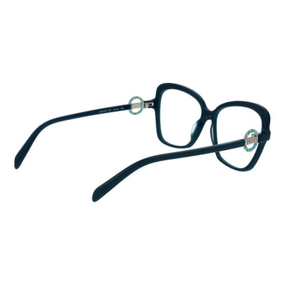 Emilio Pucci Women’s Optical Glasses – Turquoise Butterfly Frame