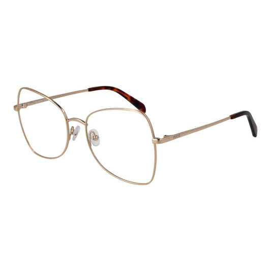 Emilio Pucci Women’s Optical Glasses – Gold Butterfly Frame
