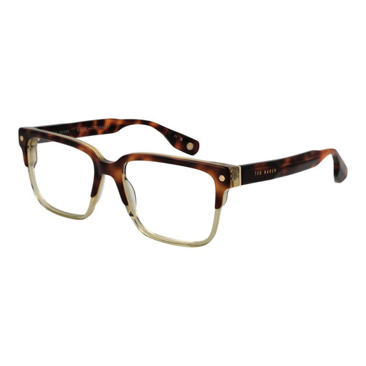 Ted Baker Men's Optical Frames – Brown Square Design, 56mm