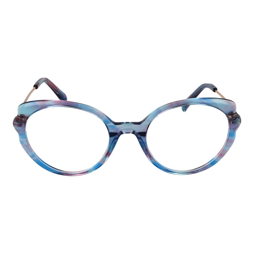Emilio Pucci Women's Optical Frames – Blue Full-Rim Design
