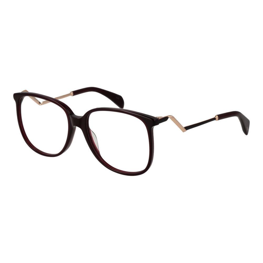 Maje Women’s Optical Glasses – Burgundy Butterfly Frame, 54mm