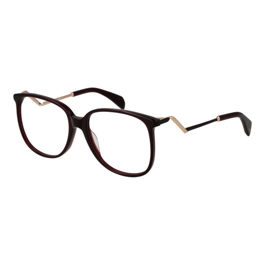 Maje Women’s Optical Glasses – Burgundy Butterfly Frame, 54mm