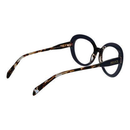 Emilio Pucci Women’s Optical Frames – Blue Full-Rim Style