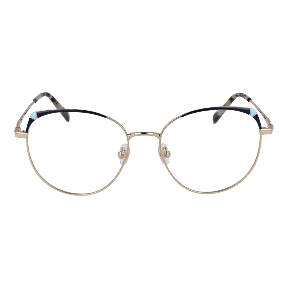 Emilio Pucci Women’s Optical Glasses – Gold Round Frame, 55mm