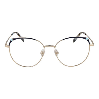 Emilio Pucci Women’s Optical Glasses – Gold Round Frame, 55mm
