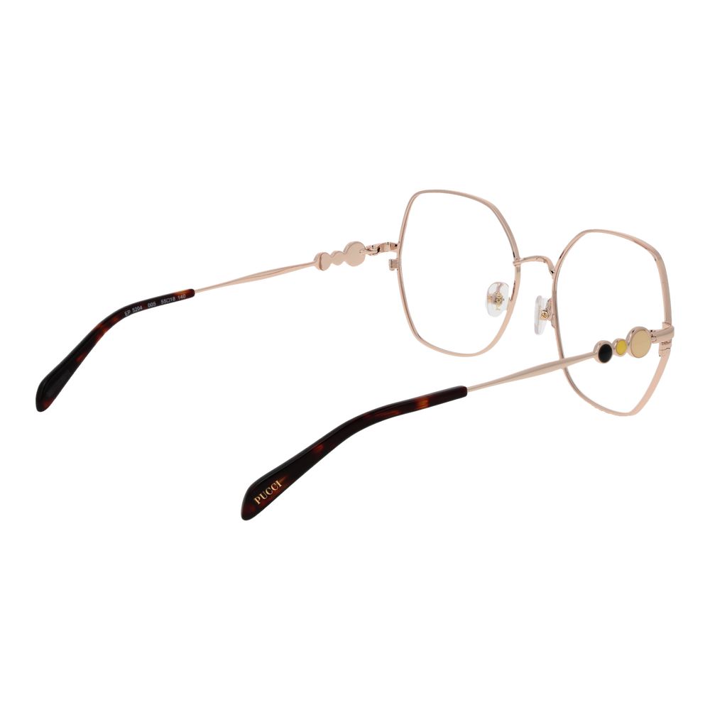 Emilio Pucci Women's Optical Glasses – Black Square Frame, 55mm