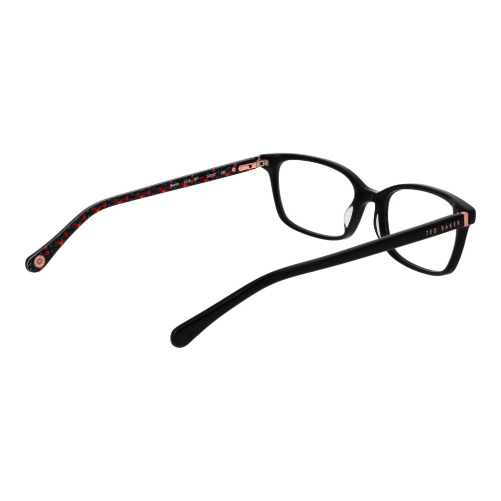 Ted Baker Women’s Optical Glasses – Black Rectangle Frame, 52mm