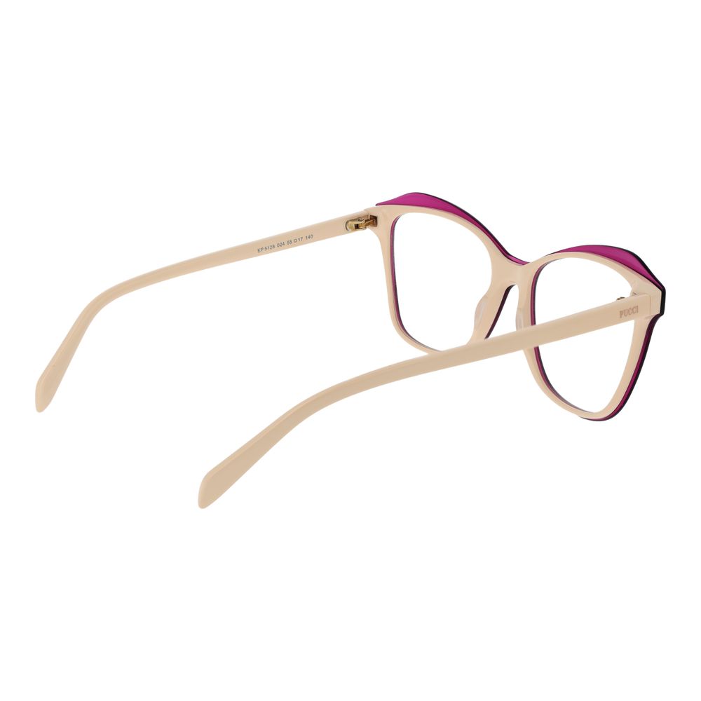 Emilio Pucci Women’s Optical Frames – Purple Butterfly Style