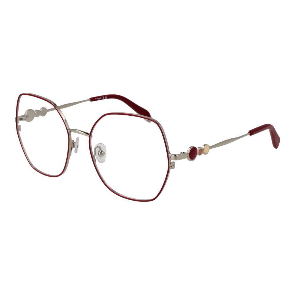 Emilio Pucci Women’s Optical Frames – Red Rectangle Design