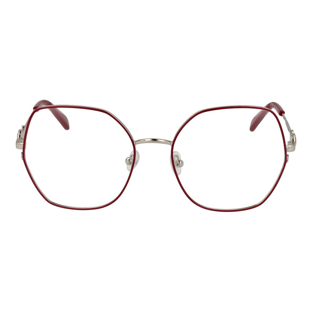 Emilio Pucci Women’s Optical Frames – Red Rectangle Design