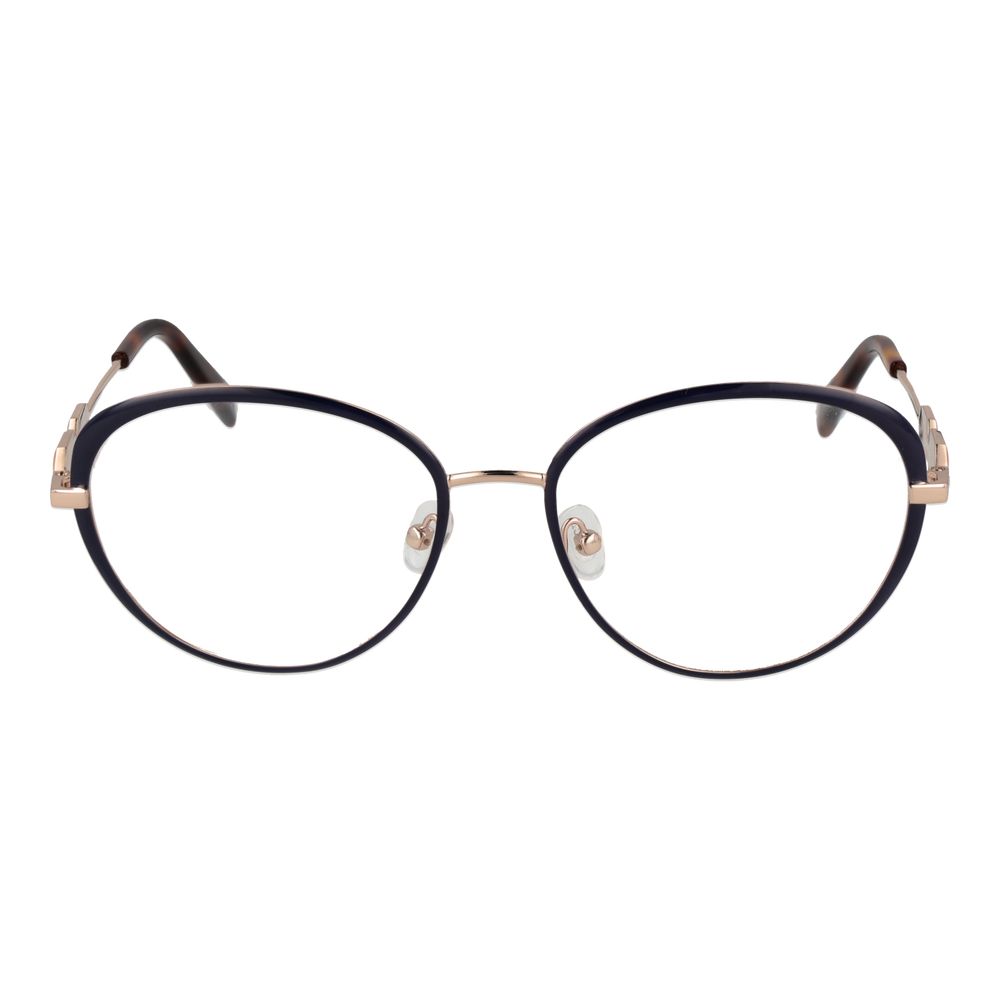 Emilio Pucci Women’s Optical Glasses – Blue Round Frame, 54mm