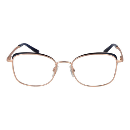 Ted Baker Women’s Optical Glasses – Rose Gold Oval Frame, 51mm