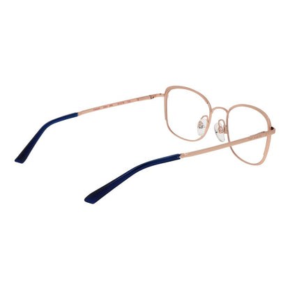 Ted Baker Women’s Optical Glasses – Rose Gold Oval Frame, 51mm