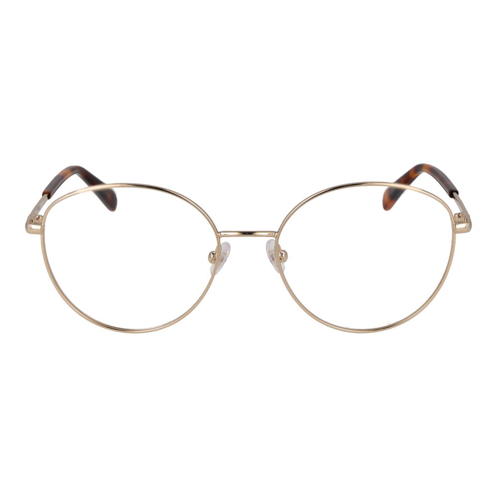 Emilio Pucci Women’s Optical Frames – Gold Full-Rim Design