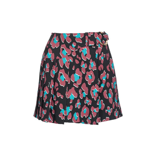PINKO Garo Leopard Print Mini Skirt
