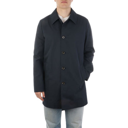 Aquascutum Blue Cotton Jacket