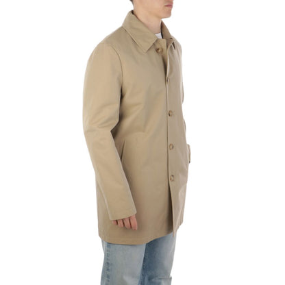Aquascutum Beige Cotton Jacket for Men