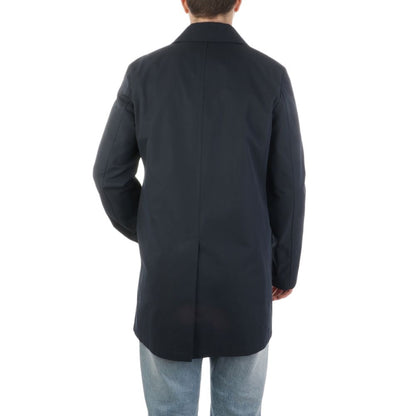 Aquascutum Blue Cotton Jacket