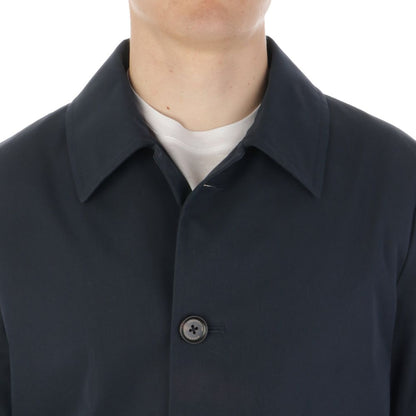 Aquascutum Blue Cotton Jacket