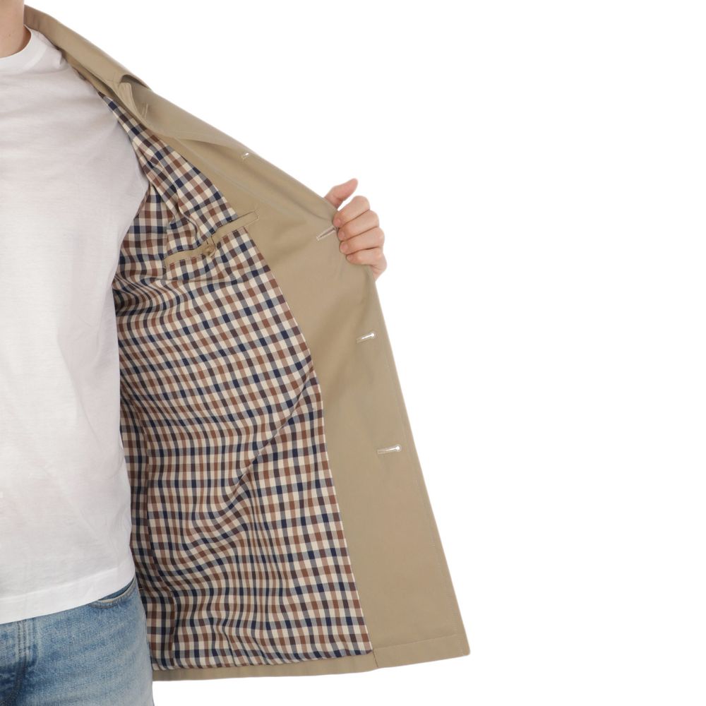 Aquascutum Beige Cotton Jacket for Men