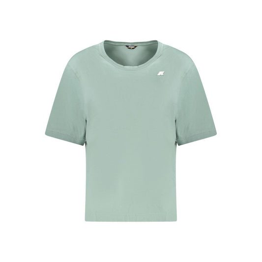 K-WAY Green Cotton Short Sleeve T-Shirt
