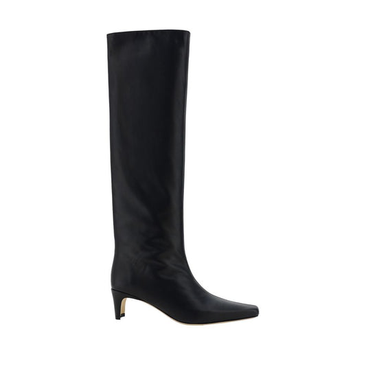 Staud Wally Boots - Elegant Leather Slip-On Footwear