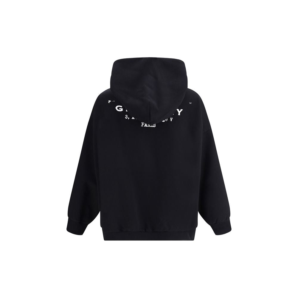 Givenchy Black Cotton Hoodie