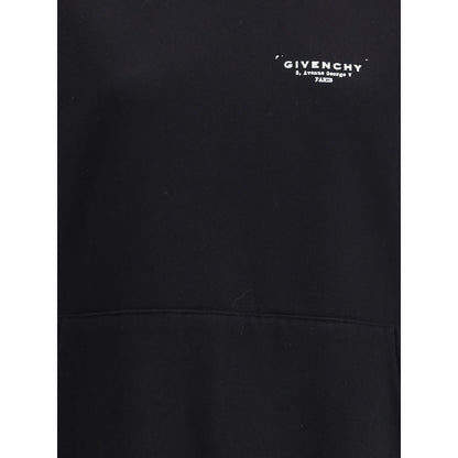 Givenchy Black Cotton Hoodie