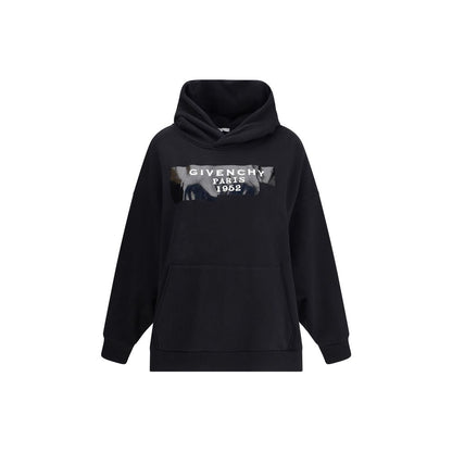 Givenchy Gauzy Fabric Hoodie with Givenchy Tape