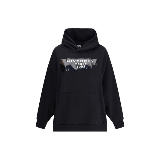 Givenchy Gauzy Fabric Hoodie with Givenchy Tape