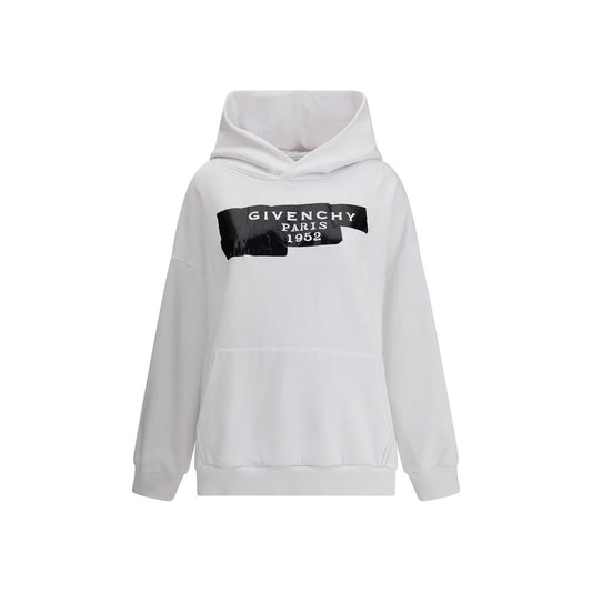 Givenchy Gauzy Fabric Hoodie with Givenchy Tape