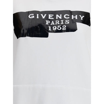 Givenchy Gauzy Fabric Hoodie with Givenchy Tape