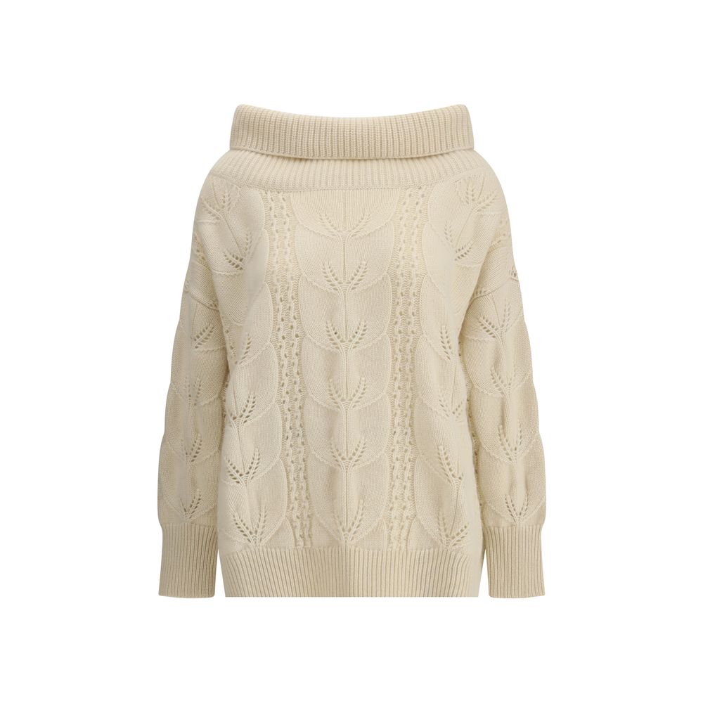 Ermanno Scervino Oversized Perforated Sweater