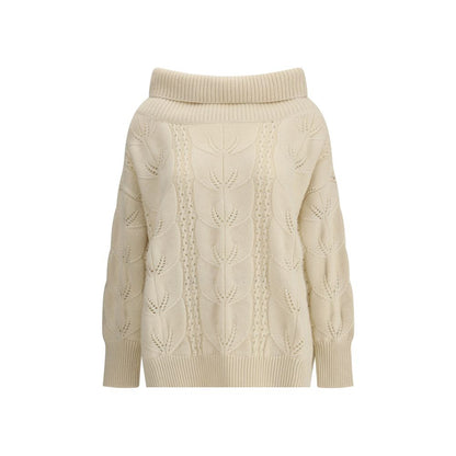 Ermanno Scervino Oversized Perforated Sweater