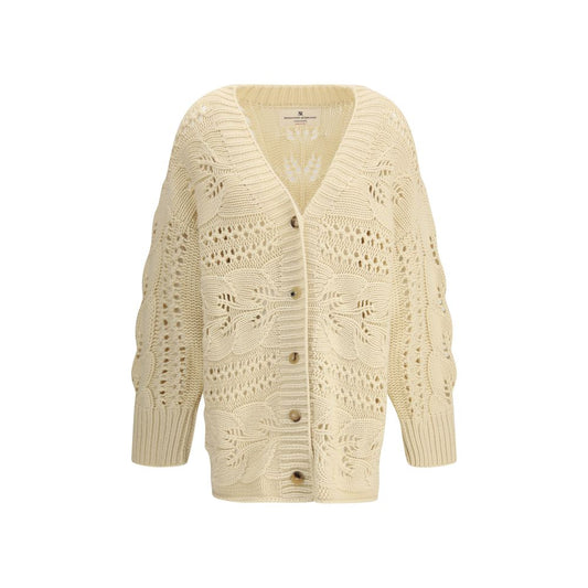 Ermanno Scervino Perforated Cashmere Cardigan